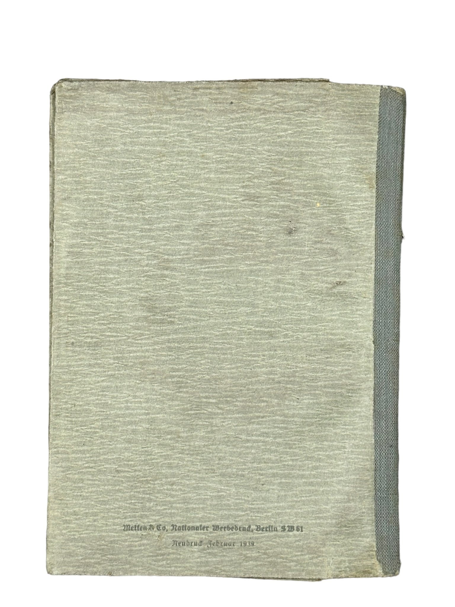 Wehrpass Hermann Wennet — image 3