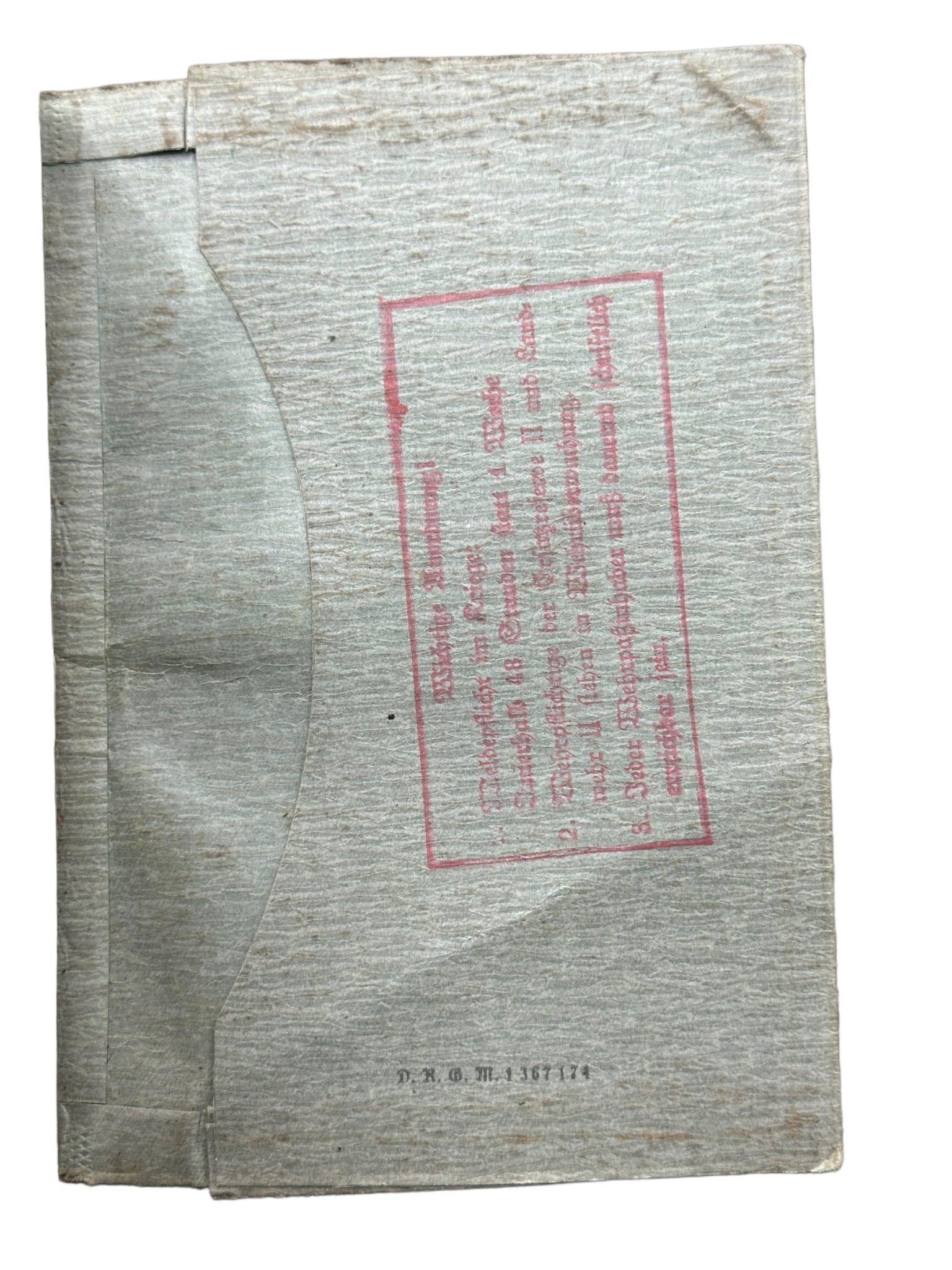 Wehrpass Hermann Wennet — image 4