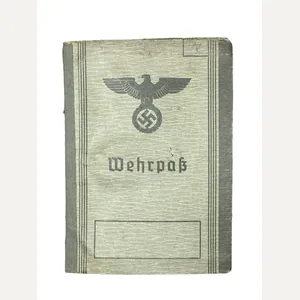 Wehrpass Hermann Wennet