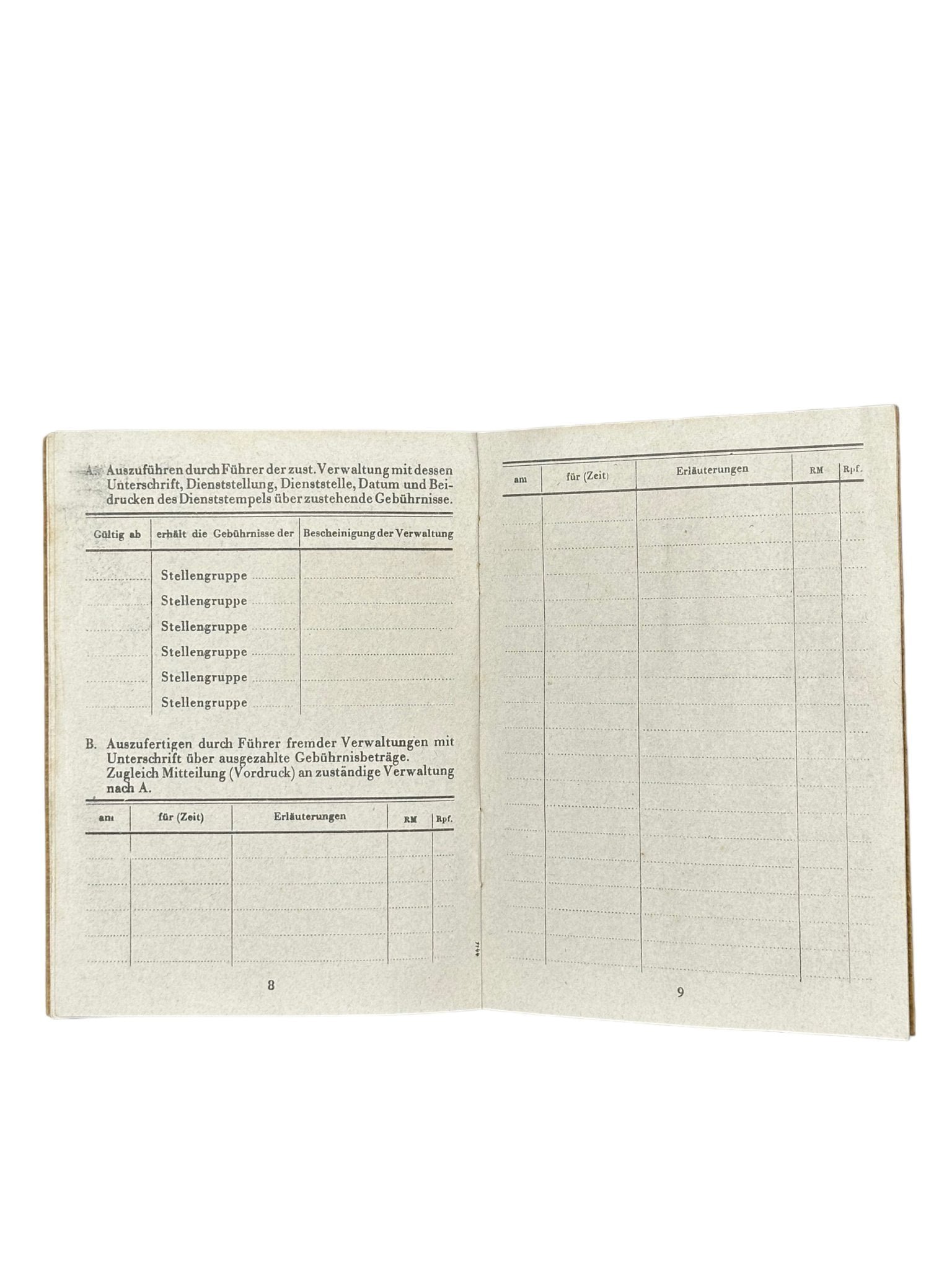 Volkssturm Soldbuch — image 7