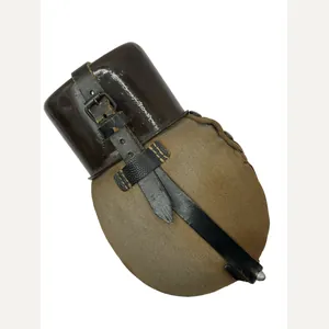 Brown enamel AEMA canteen