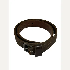 Brown equipment strap