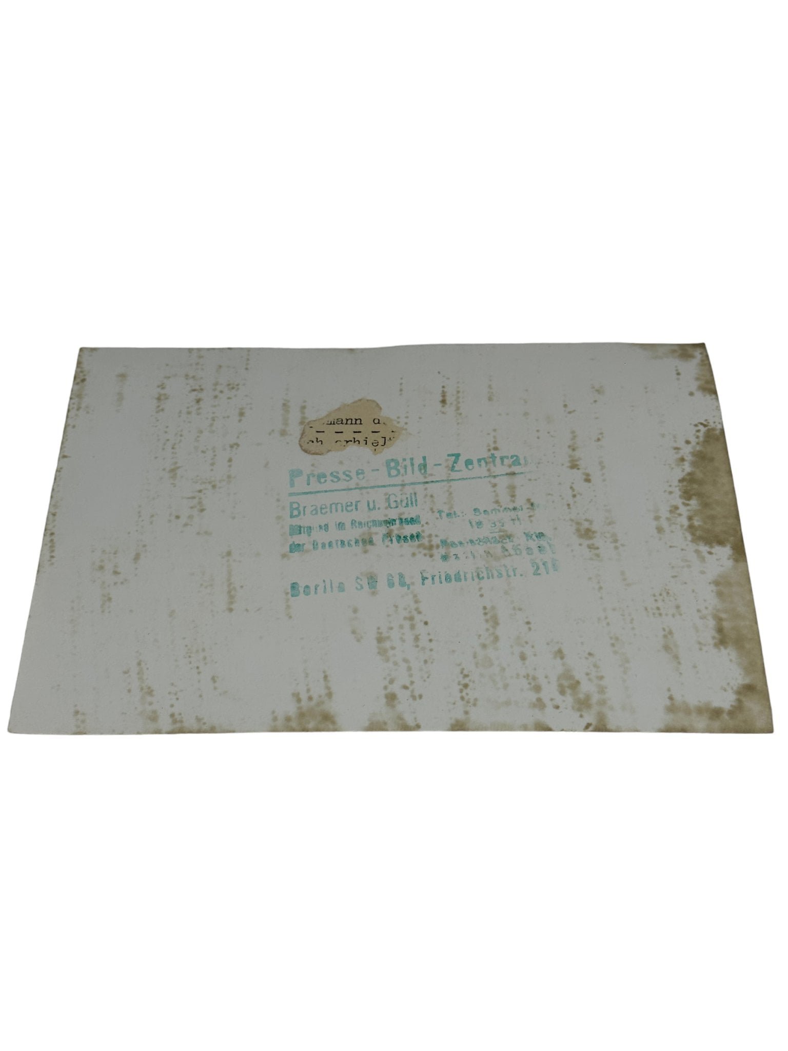 press photo with Knight Cross — image 2