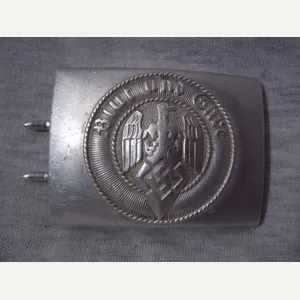 German buckle Hitler Youth very rare closing system. Duits koppelslot …