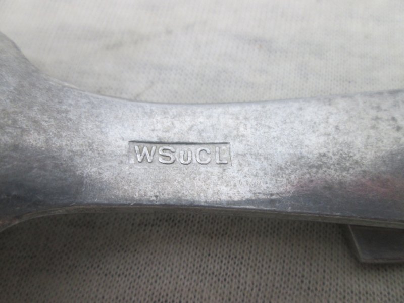 German Göffel, Duits inklapbaar eetbestek aluminium, gemarkeerd. — image 6