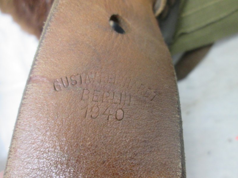 German backpack with fur, dated 1940 Berlin. Duitse bontrugzak, geheel compleet mooi gemarkeerd zeer nette staat. 1940- Berlijn. — image 4