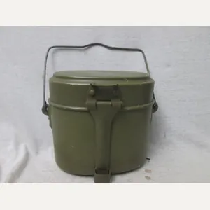 German messtin, equal numbers original colour. Duitse messtin kochgeschirr, gelijke …