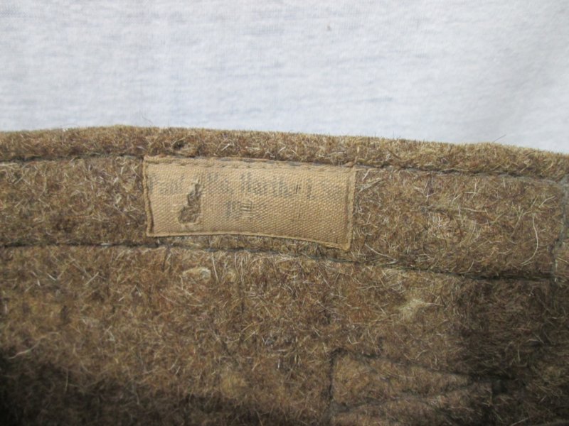 German felt and leather over boots, Duitse Wachstiefel. van vilt met een houten zool, Oostfront item zeer apart. — image 4