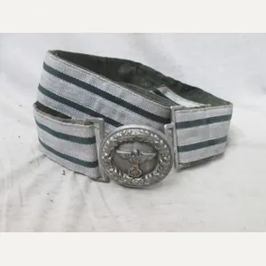 German officers ceremonial belt forestry. Duitse parade koppel met gesp …