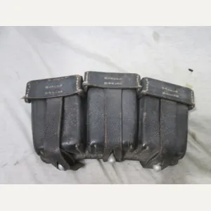 German ammo pouch, Duits patroontasje Mauser K-98 Lederwarenfabrik Loburg 1940. …