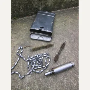 German cleaning set Mauser K-98. Duits schoonmaaksetje voor de Mauser …