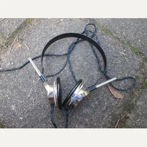German Navy headphone. Duitse kriegsmarine koptelefoon, gemarkt met de plaats …