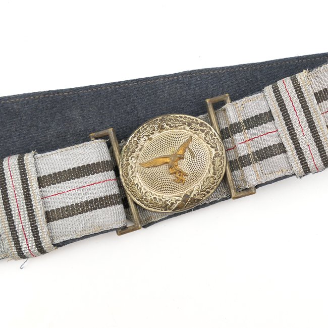  Luftwaffe Officer's Brocade Belt & Buckle — image 2