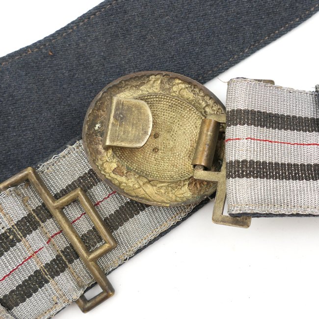  Luftwaffe Officer's Brocade Belt & Buckle — image 4