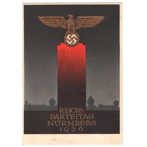 'Reichsparteitag Nürnberg 1936' Postcard