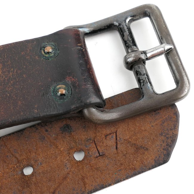 Dutch M1915 EM's Leather Belt — image 3