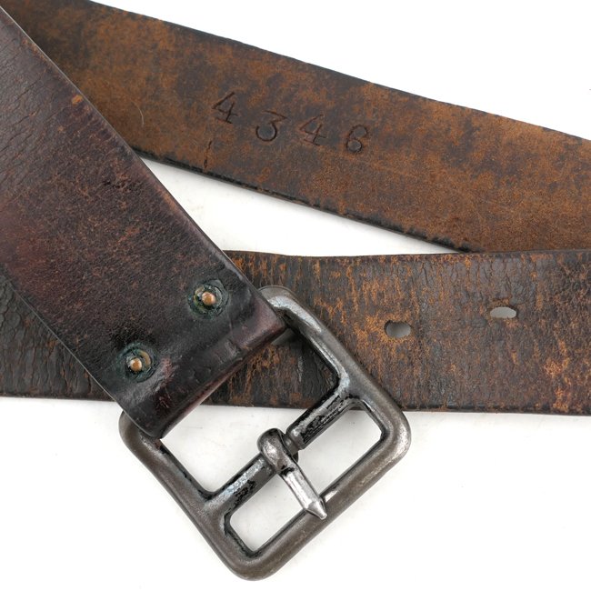 Dutch M1915 EM's Leather Belt — image 4