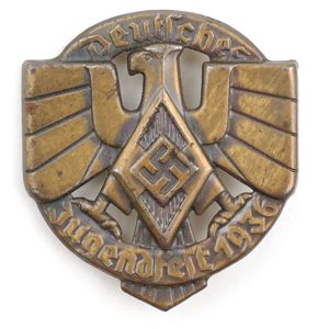 Hitler-Jugend 'Jugendfest' 1936 Tinnie