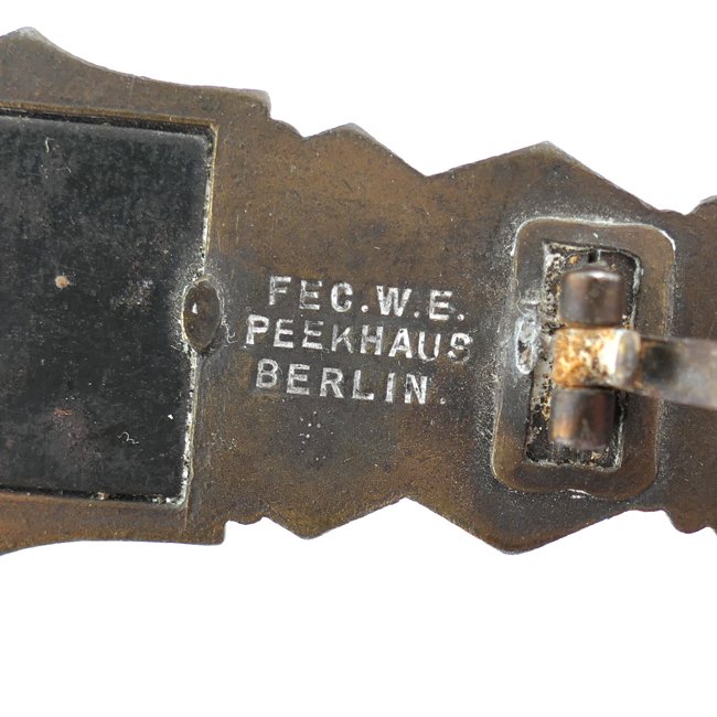 Nahkampfspange in Bronze - 'JFS' — image 6