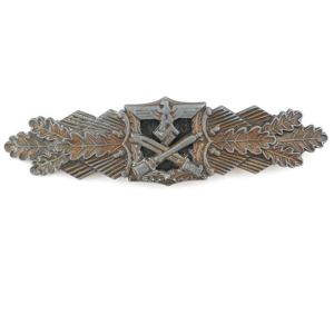 Nahkampfspange in Bronze - 'JFS'