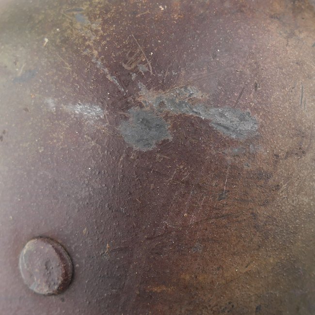 WH (Heer) M40 'Normandy' Camouflaged Helmet — image 11