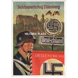 'Reichsparteitag Nürnberg 1938' SS Postcard