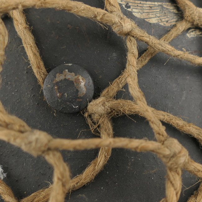 Luftwaffe SD M42 Combat Helmet with 'Tarnnetz' — image 12