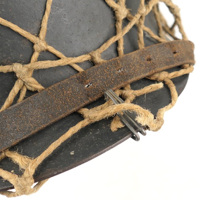 Luftwaffe SD M42 Combat Helmet with 'Tarnnetz' — image 13