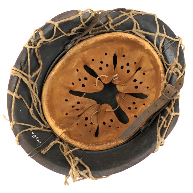 Luftwaffe SD M42 Combat Helmet with 'Tarnnetz' — image 14