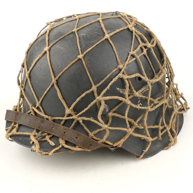 Luftwaffe SD M42 Combat Helmet with 'Tarnnetz' — image 2