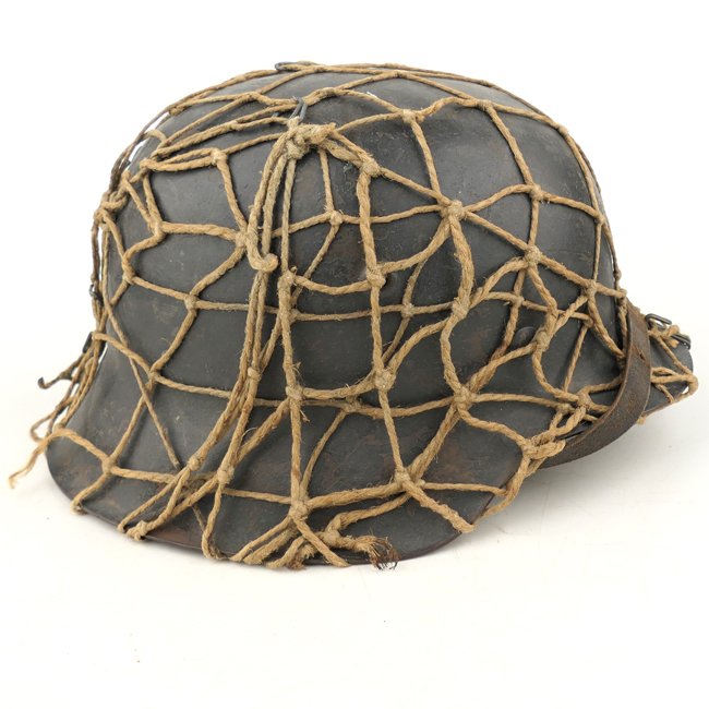 Luftwaffe SD M42 Combat Helmet with 'Tarnnetz' — image 4