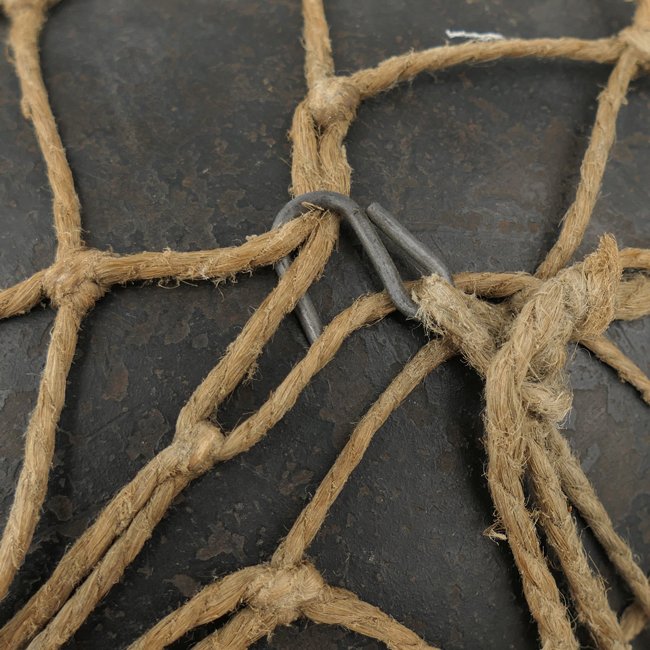 Luftwaffe SD M42 Combat Helmet with 'Tarnnetz' — image 6