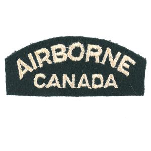 Canadian 'Airborne Canada' Shoulder Title