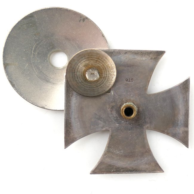 WW1 Iron Cross 1st Class 'AWS' Screw-Back — image 4