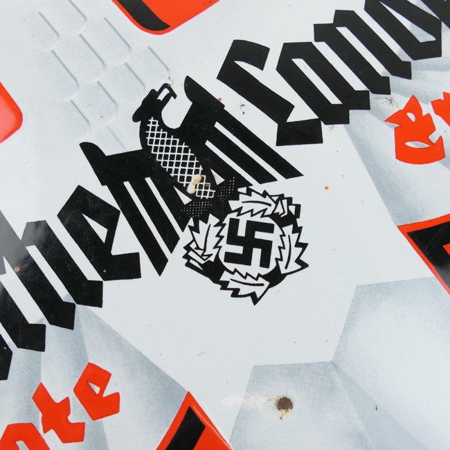 German 'Westfälische Landeszeitung' Newspaper Enamel Sign — image 3