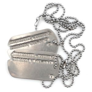 WW2 US Dog Tags 'Joseph L Kratochvil'