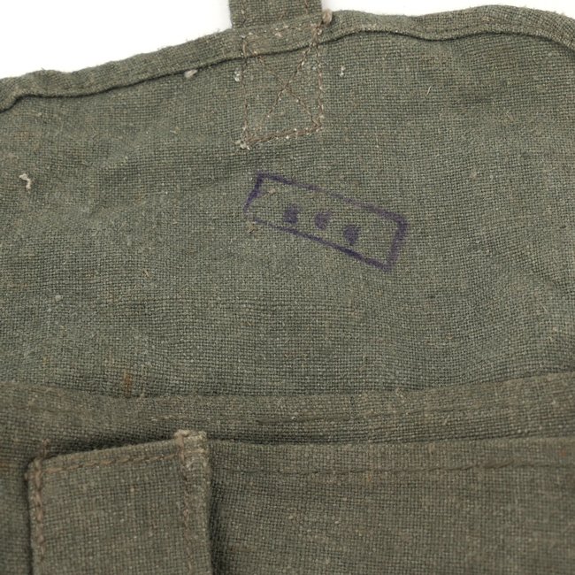 Wehrmacht Gas Warning Flag Set with Pouch — image 3