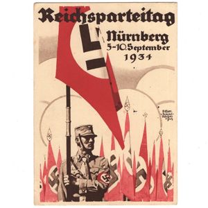 'Reichsparteitag Nürnberg 1934' Postcard