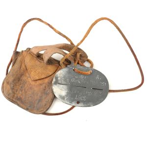 Wehrmacht ID-disc & Pouch
