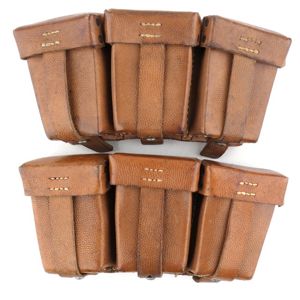 Pair of Brown K98 Ammo Pouches
