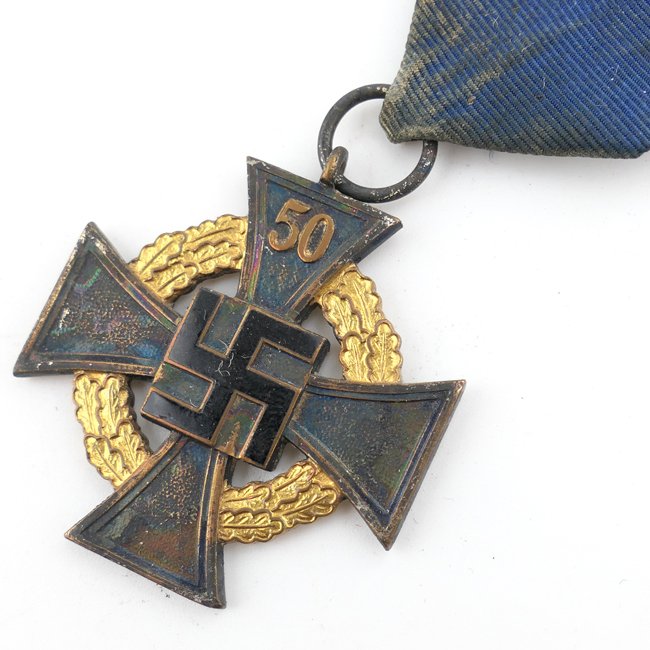 Fifty Years Faithful Service Medal — image 2
