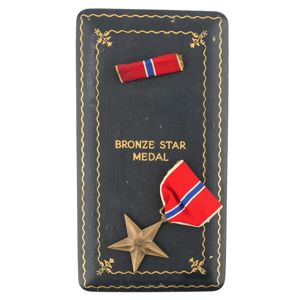 Named US Bronze Star Medal in Box