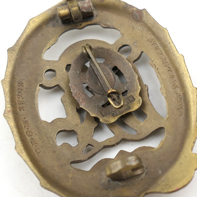 DRL Sports Badge in Bronze & Miniature — image 4