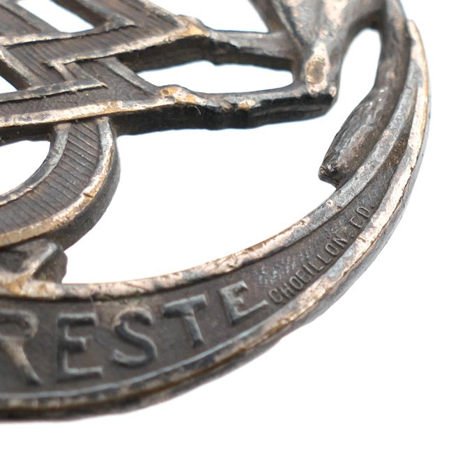 French 3rd Zouave Badge 'J'y Suis, J'y Reste'  — image 2