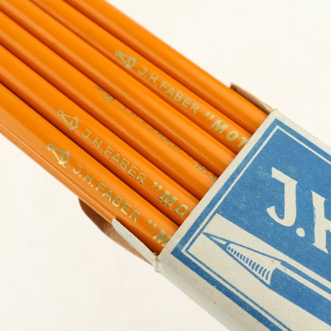 Set of 12 German 'J.H.Faber Motto' Pencils in Carton Box — image 3