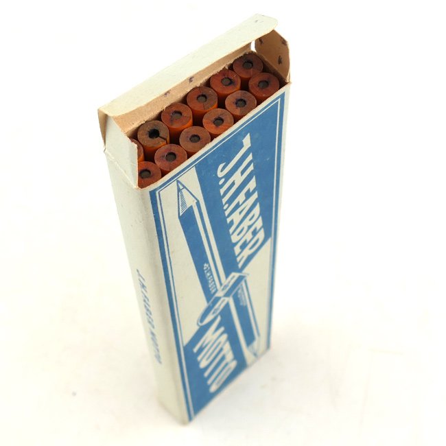 Set of 12 German 'J.H.Faber Motto' Pencils in Carton Box — image 4