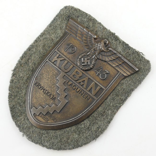 WH (Heer) 'Kuban' Campaign Shield — image 2