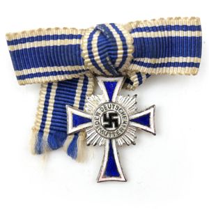 Miniature Mothers Cross in Silver