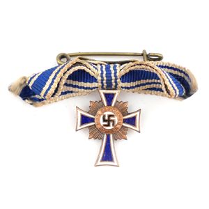 Miniature Mothers Cross in Bronze