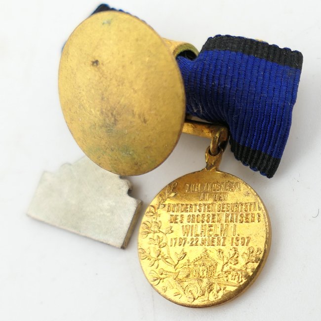 Prussian 1870 Miniature Centenarmedaille — image 4